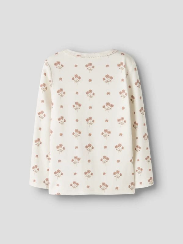 Layo Slim Top - Coconut Milk/Pink | Flower