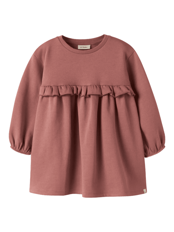Kilano Loose Sweat Dress - Withered Rose
