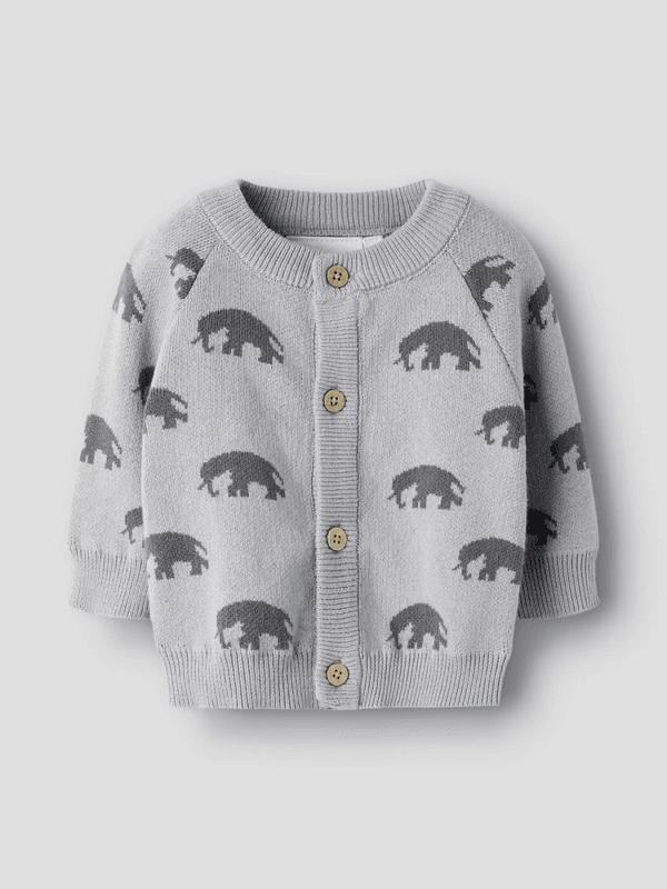 Lulio Knit Cardigan - Sleet 