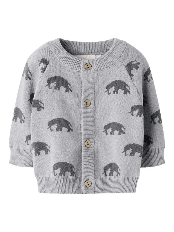 Lulio Knit Cardigan - Sleet 