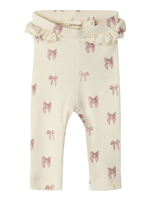 Hovedbilde Gavo Slim Leggings -  Turtledove Bow | Sløyfe ...