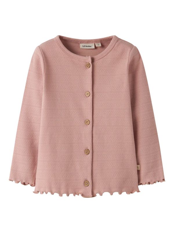 Dimia Langermet Cardigan - Misty Rose