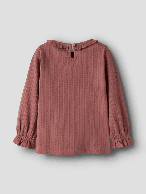 Onela Ls Slim Top - Withered Rose
