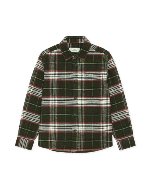 Hovedbilde Check Overshirt  - Rosin Green